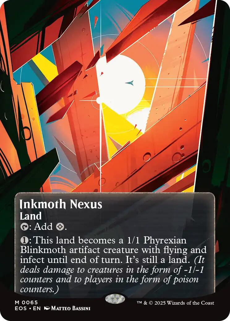 Inkmoth Nexus (0065) (Borderless) [Edge of Eternities: Stellar Sights] | Eastridge Sports Cards & Games