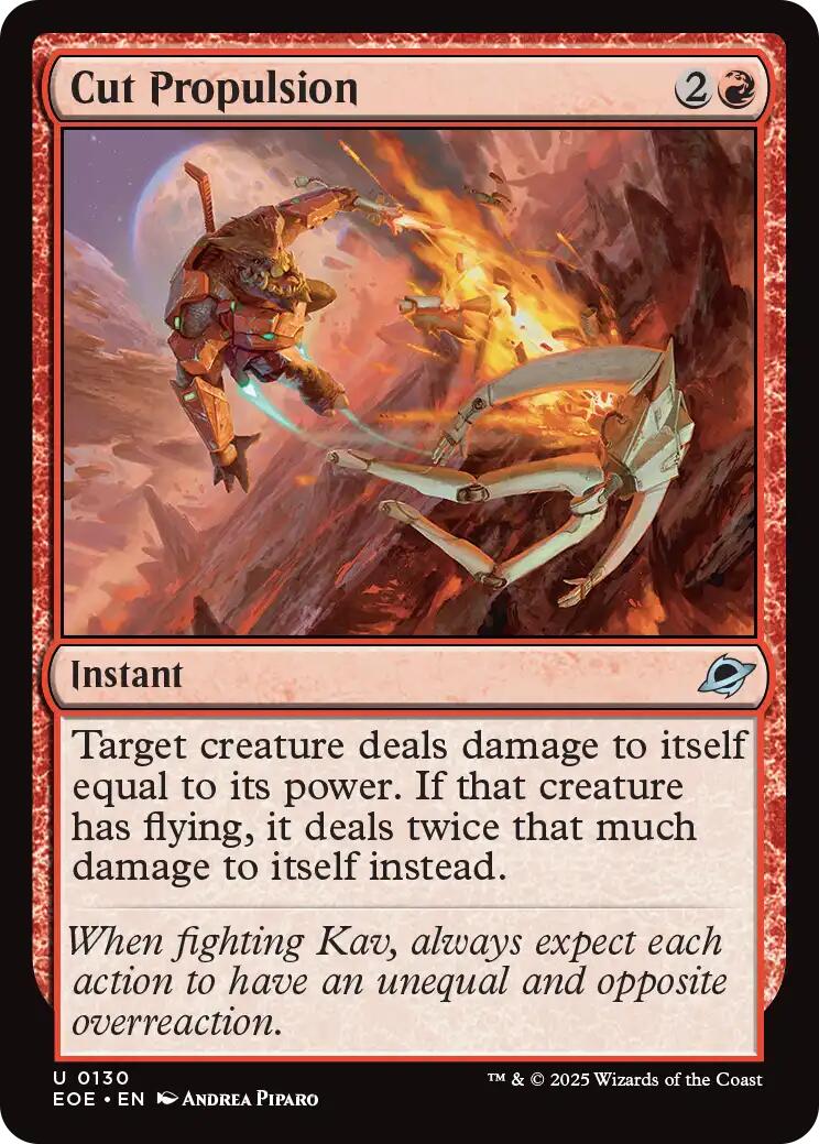 Cut Propulsion [Edge of Eternities] | Eastridge Sports Cards & Games