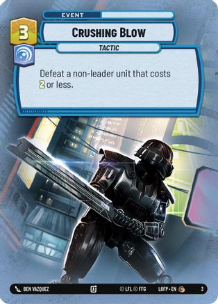 Crushing Blow (3) - Organized Play Promos