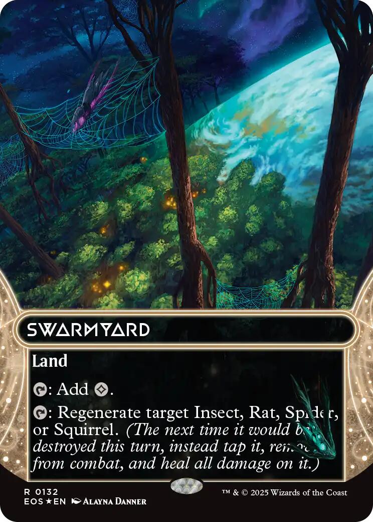 Strip Mine (0132) (Borderless) (Galaxy Foil) [Edge of Eternities: Stellar Sights] | Eastridge Sports Cards & Games