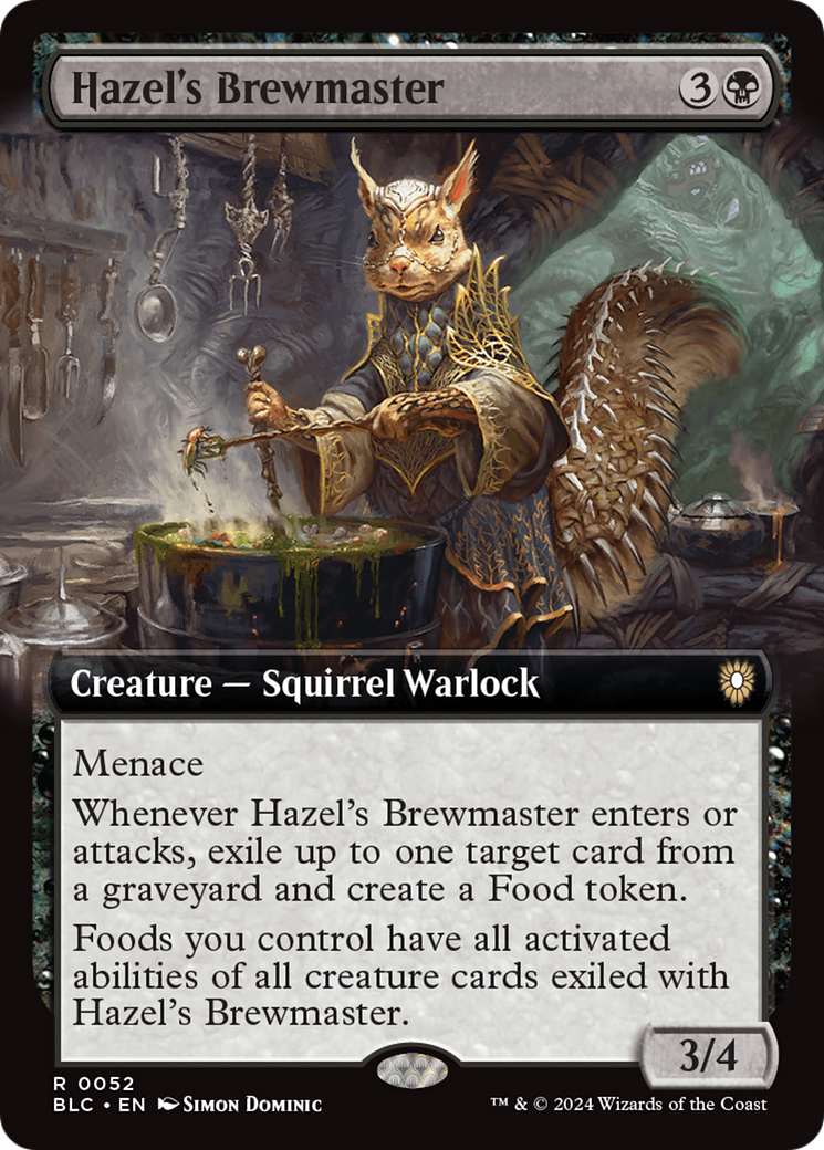 Hazel's Brewmaster (Extended Art) [Bloomburrow Commander] | Eastridge Sports Cards & Games