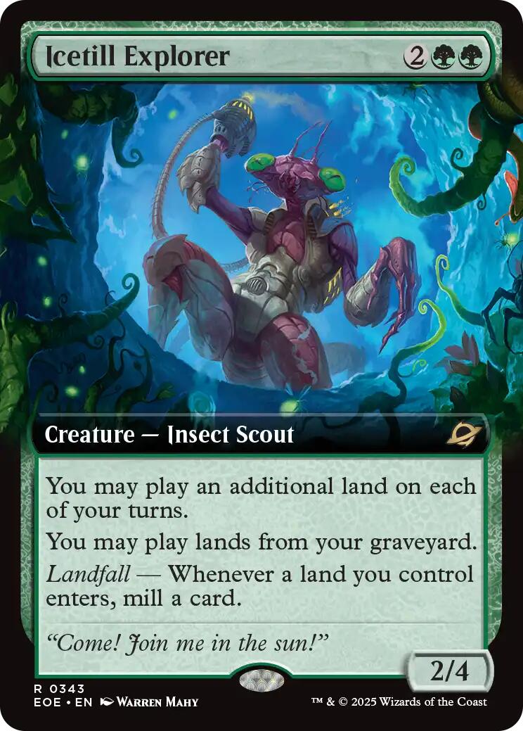 Icetill Explorer (Extended Art) [Edge of Eternities] | Eastridge Sports Cards & Games