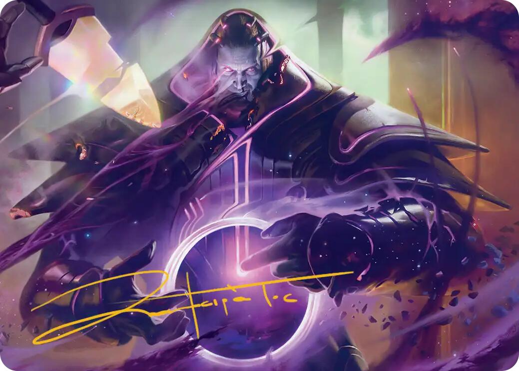 Embrace Oblivion Art Card (Gold-Stamped Signature) [Edge of Eternities Art Series] | Eastridge Sports Cards & Games