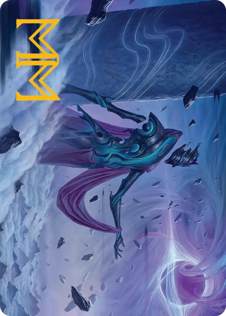 Bygone Colossus Art Card (Gold-Stamped Signature) [Edge of Eternities Art Series] | Eastridge Sports Cards & Games