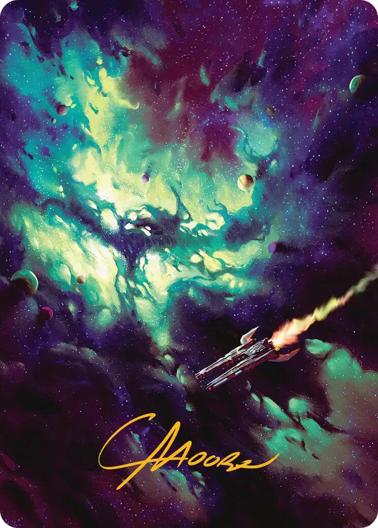 Blinkmoth Nexus Art Card (Gold-Stamped Signature) [Edge of Eternities Art Series] | Eastridge Sports Cards & Games