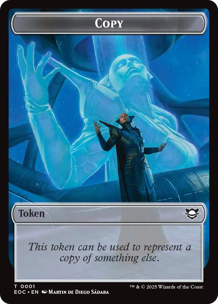 Copy // Pest Double-Sided Token [Edge of Eternities Commander Tokens] | Eastridge Sports Cards & Games