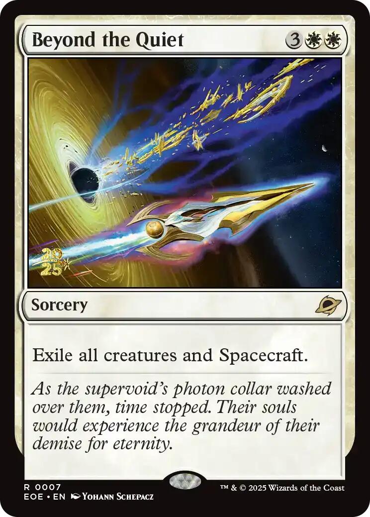 Beyond the Quiet [Edge of Eternities Prerelease Promos] | Eastridge Sports Cards & Games