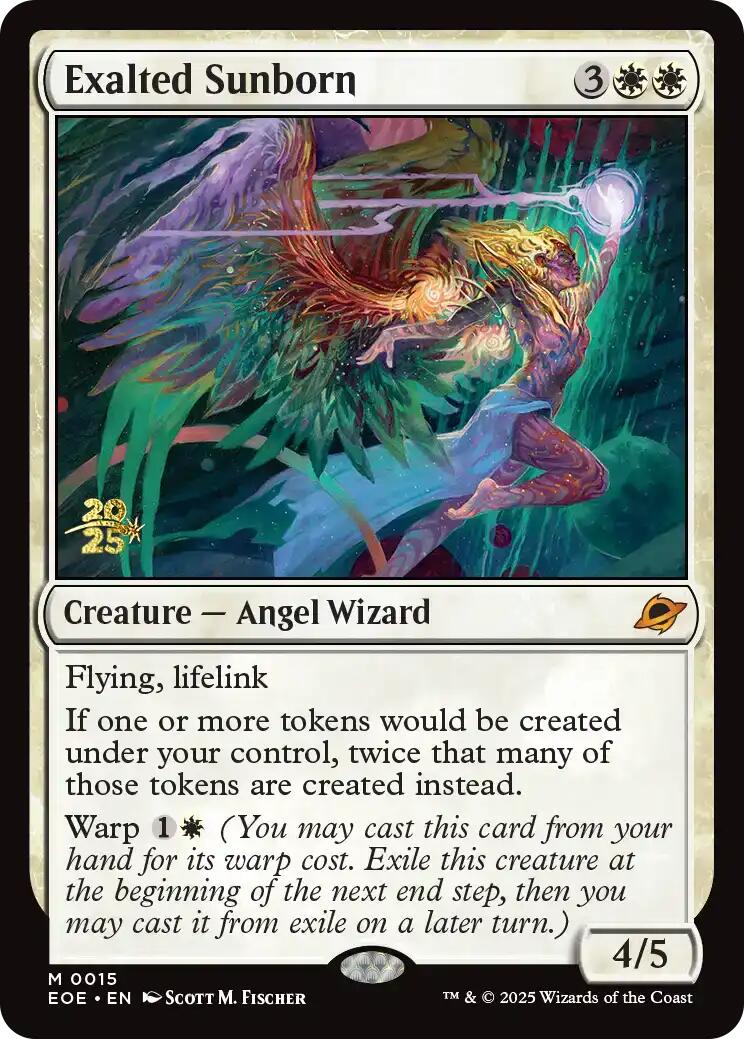 Exalted Sunborn [Edge of Eternities Prerelease Promos] | Eastridge Sports Cards & Games