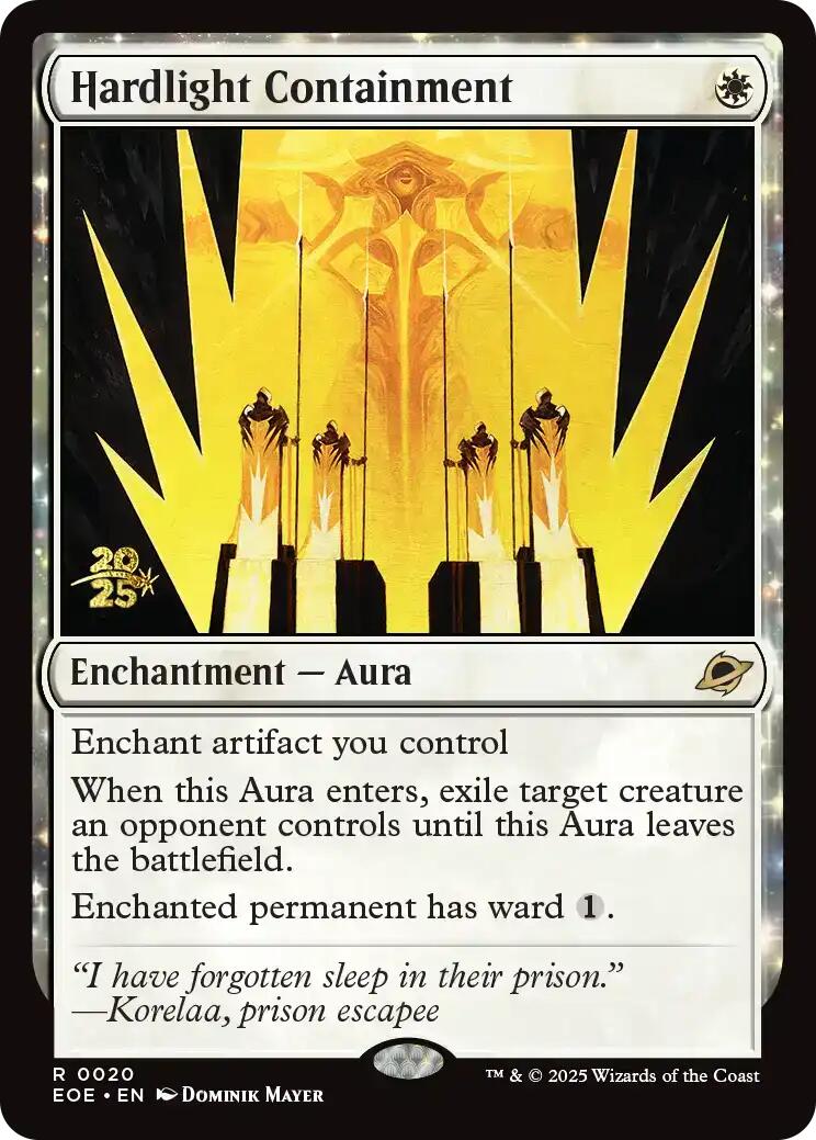Hardlight Containment [Edge of Eternities Prerelease Promos] | Eastridge Sports Cards & Games