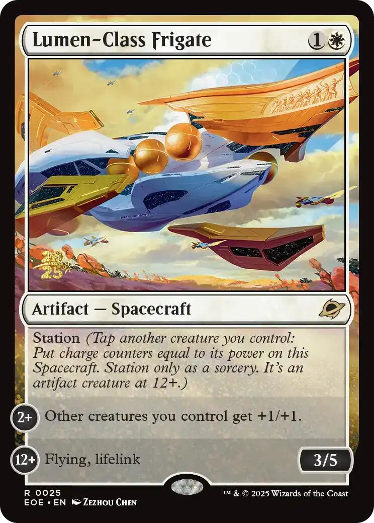 Lumen-Class Frigate [Edge of Eternities Prerelease Promos] | Eastridge Sports Cards & Games
