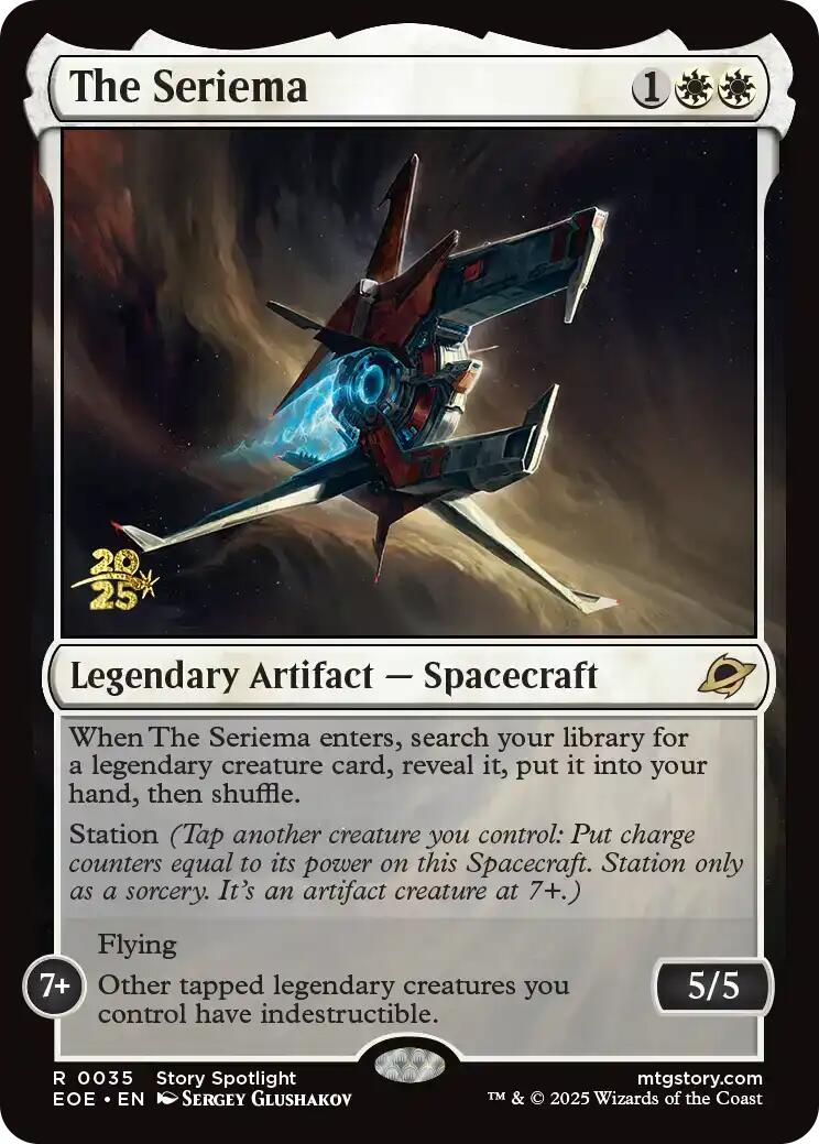 The Seriema [Edge of Eternities Prerelease Promos] | Eastridge Sports Cards & Games
