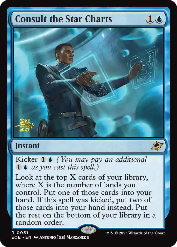 Consult the Star Charts [Edge of Eternities Prerelease Promos] | Eastridge Sports Cards & Games