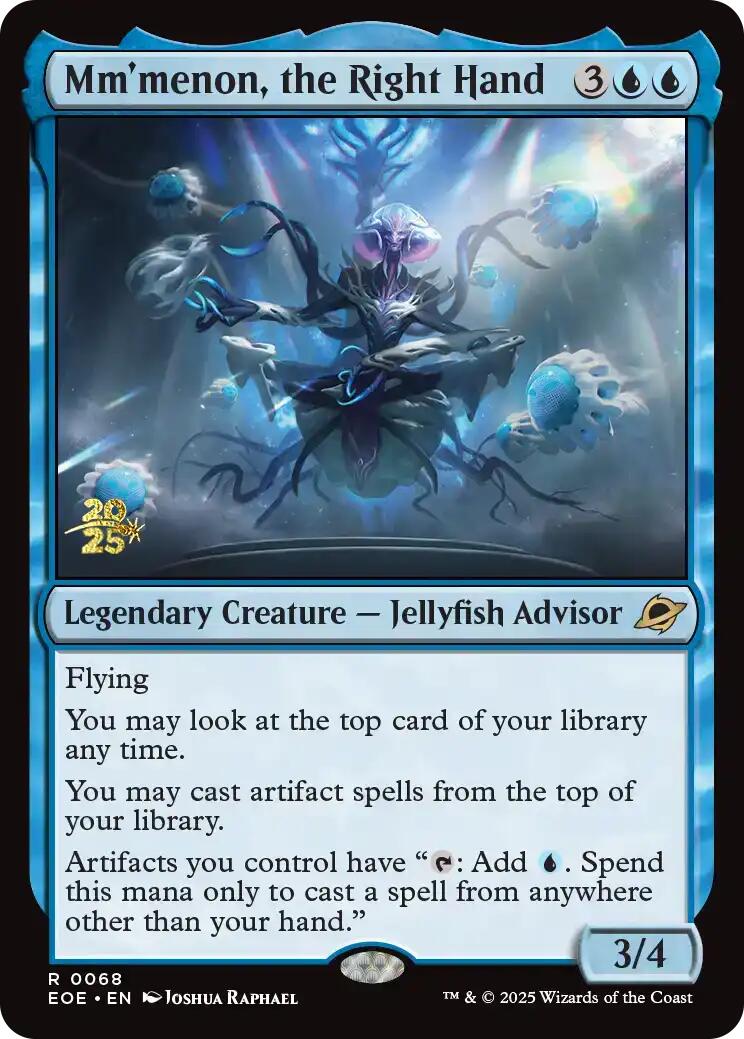 Mm'menon, the Right Hand [Edge of Eternities Prerelease Promos] | Eastridge Sports Cards & Games