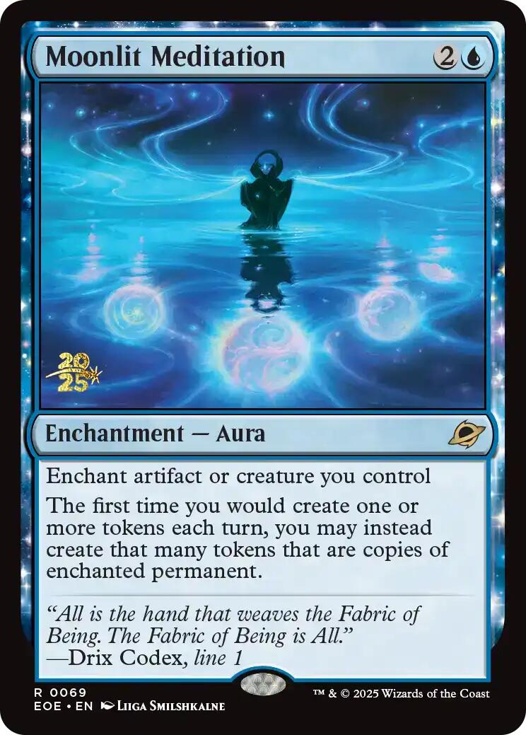 Moonlit Meditation [Edge of Eternities Prerelease Promos] | Eastridge Sports Cards & Games