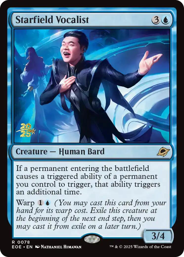 Starfield Vocalist [Edge of Eternities Prerelease Promos] | Eastridge Sports Cards & Games