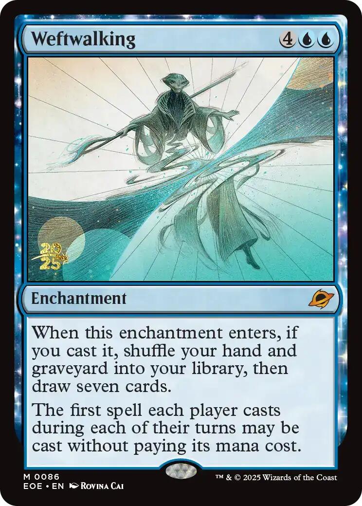 Weftwalking [Edge of Eternities Prerelease Promos] | Eastridge Sports Cards & Games
