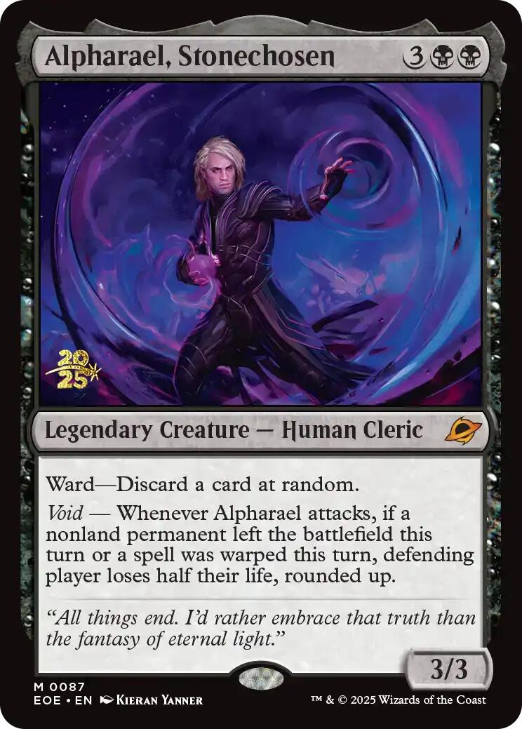 Alpharael, Stonechosen [Edge of Eternities Prerelease Promos] | Eastridge Sports Cards & Games