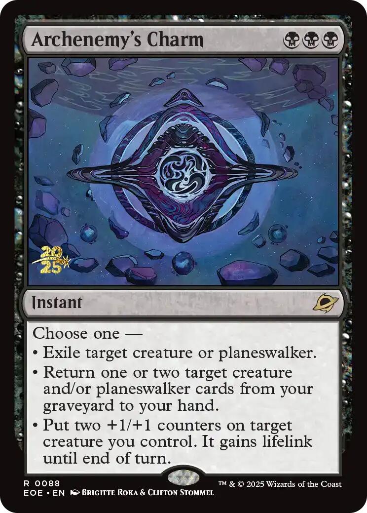 Archenemy's Charm [Edge of Eternities Prerelease Promos] | Eastridge Sports Cards & Games