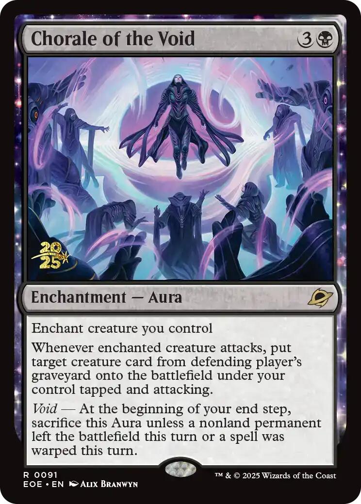 Chorale of the Void [Edge of Eternities Prerelease Promos] | Eastridge Sports Cards & Games