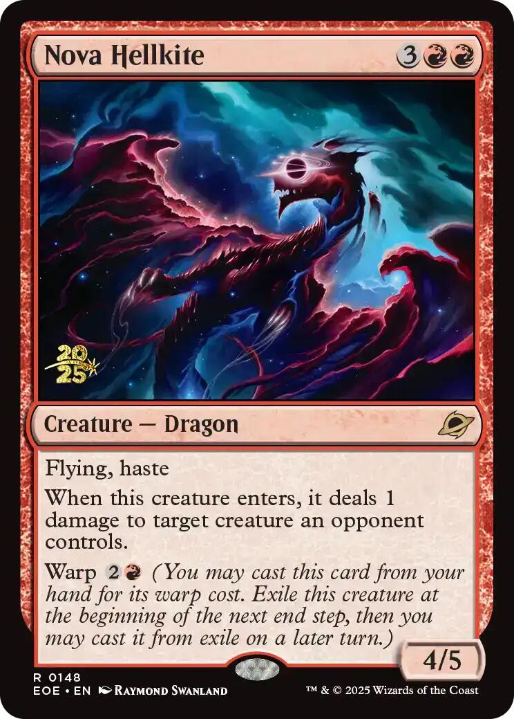 Nova Hellkite [Edge of Eternities Prerelease Promos] | Eastridge Sports Cards & Games