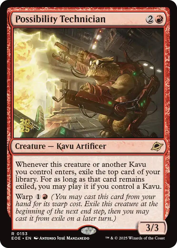 Possibility Technician [Edge of Eternities Prerelease Promos] | Eastridge Sports Cards & Games