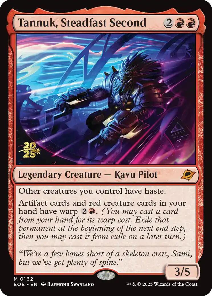 Tannuk, Steadfast Second [Edge of Eternities Prerelease Promos] | Eastridge Sports Cards & Games