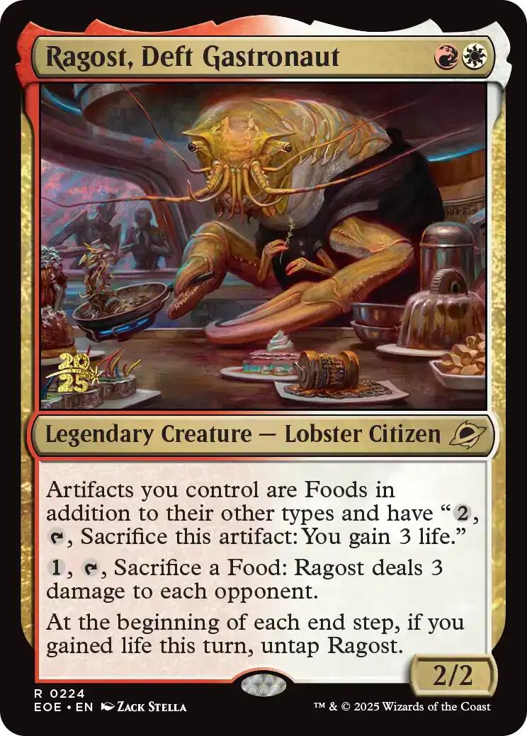 Ragost, Deft Gastronaut [Edge of Eternities Prerelease Promos] | Eastridge Sports Cards & Games