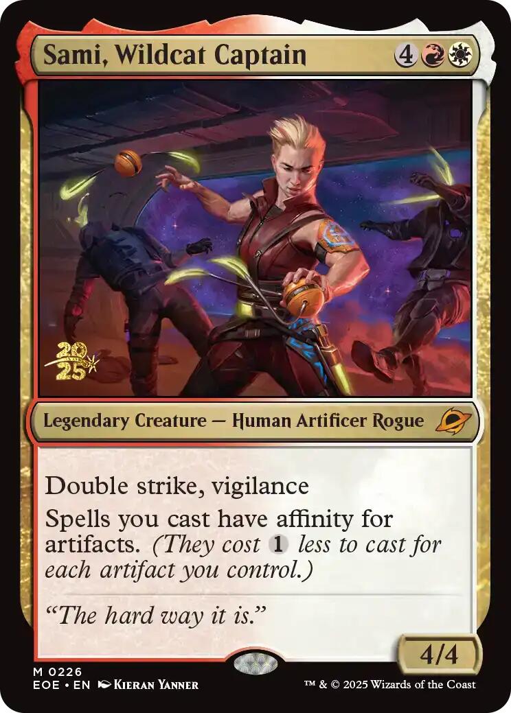 Sami, Wildcat Captain [Edge of Eternities Prerelease Promos] | Eastridge Sports Cards & Games