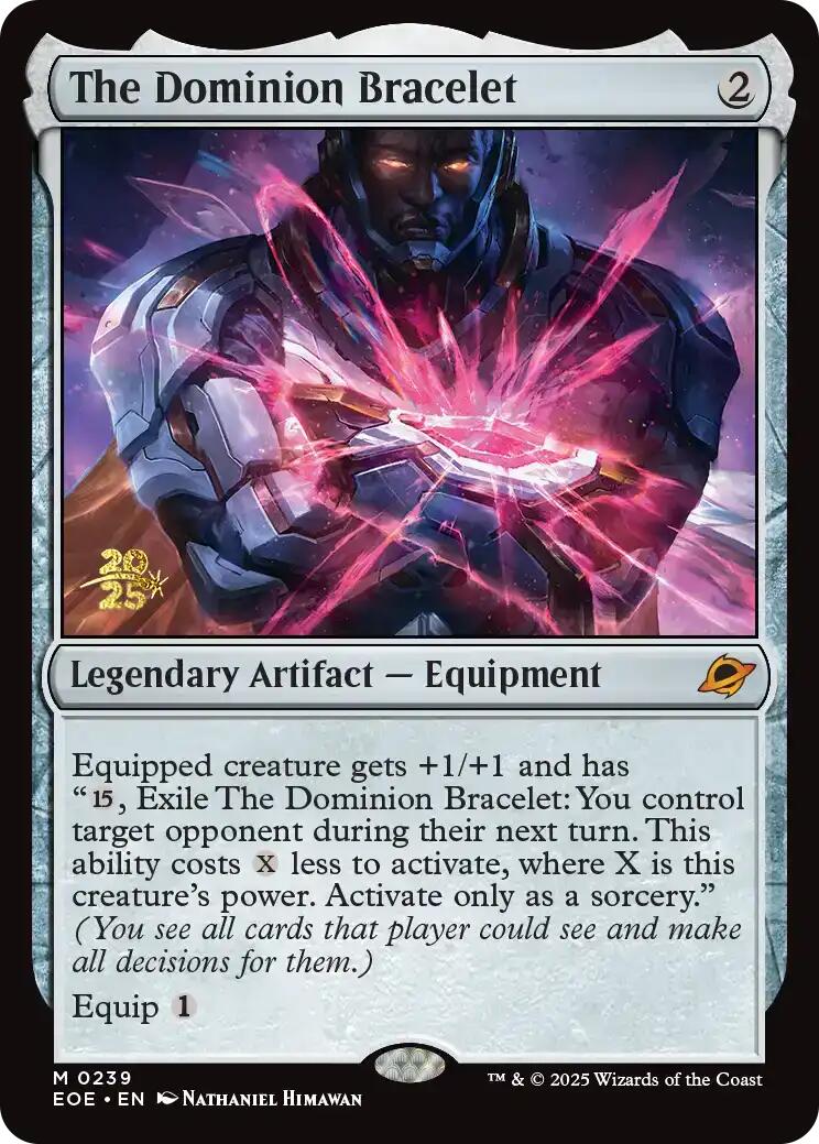The Dominion Bracelet [Edge of Eternities Prerelease Promos] | Eastridge Sports Cards & Games