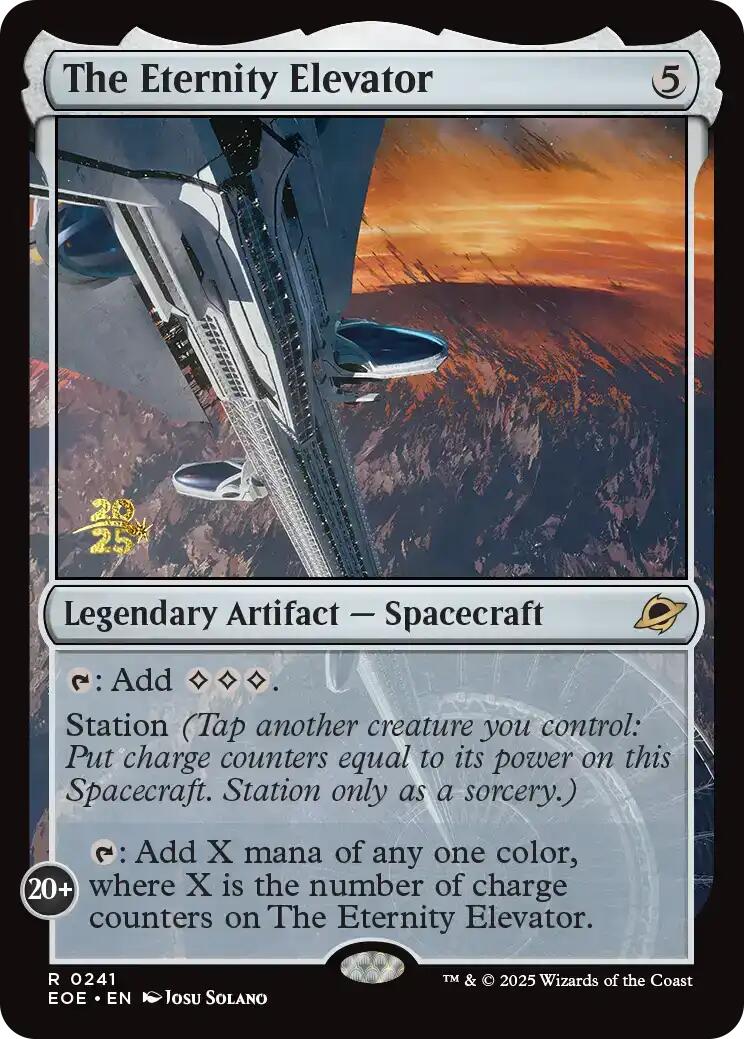 The Eternity Elevator [Edge of Eternities Prerelease Promos] | Eastridge Sports Cards & Games