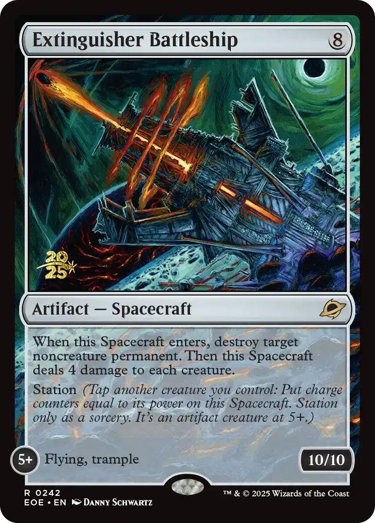 Extinguisher Battleship [Edge of Eternities Prerelease Promos] | Eastridge Sports Cards & Games