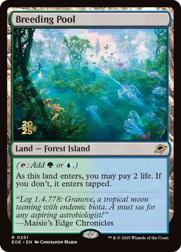 Breeding Pool [Edge of Eternities Prerelease Promos] | Eastridge Sports Cards & Games