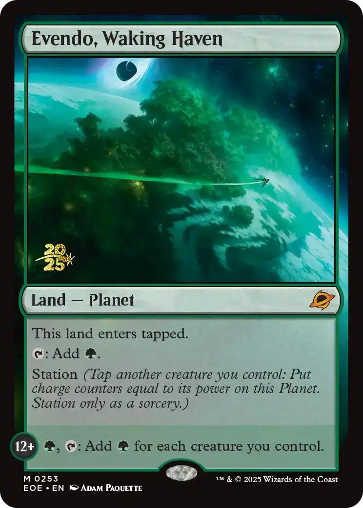 Evendo, Waking Haven [Edge of Eternities Prerelease Promos] | Eastridge Sports Cards & Games