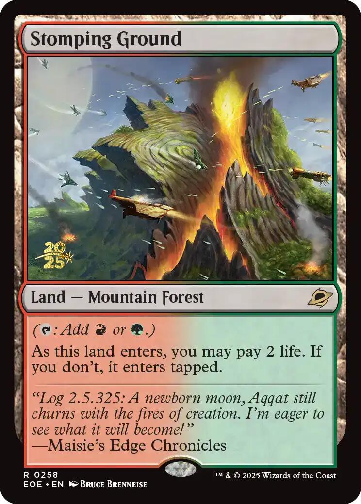Stomping Ground [Edge of Eternities Prerelease Promos] | Eastridge Sports Cards & Games