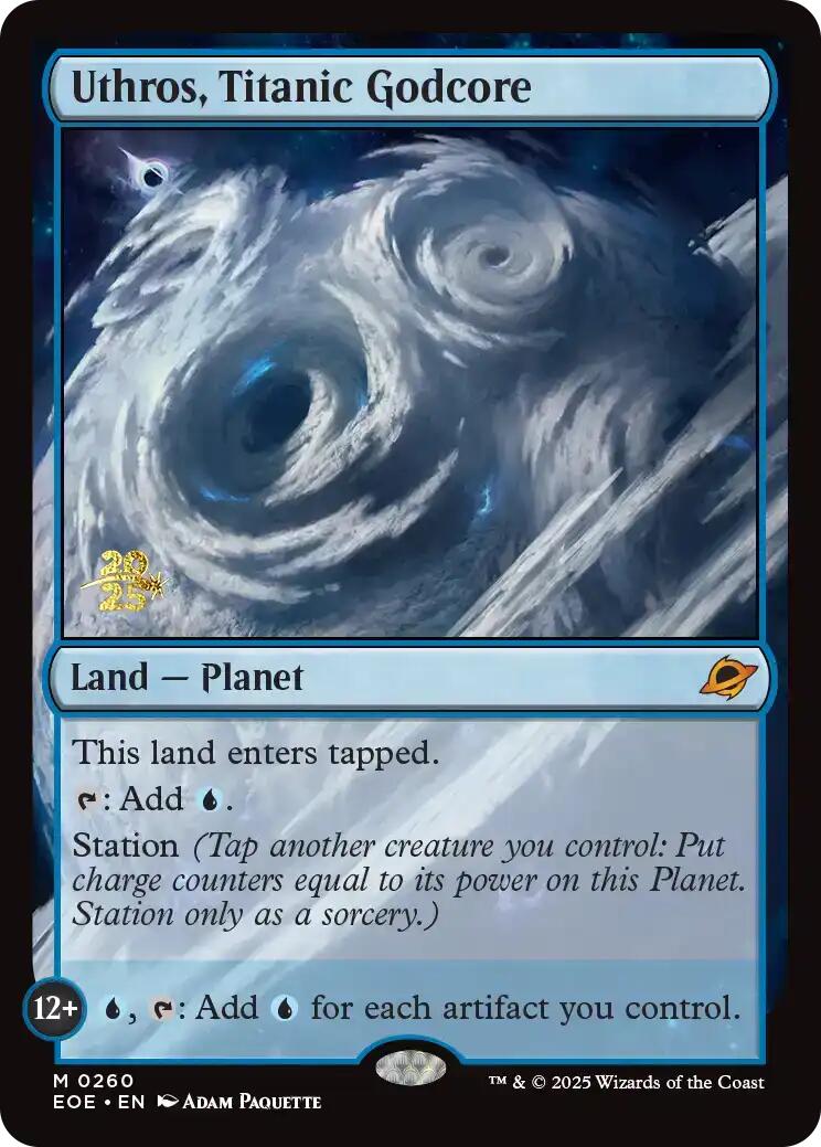 Uthros, Titanic Godcore [Edge of Eternities Prerelease Promos] | Eastridge Sports Cards & Games