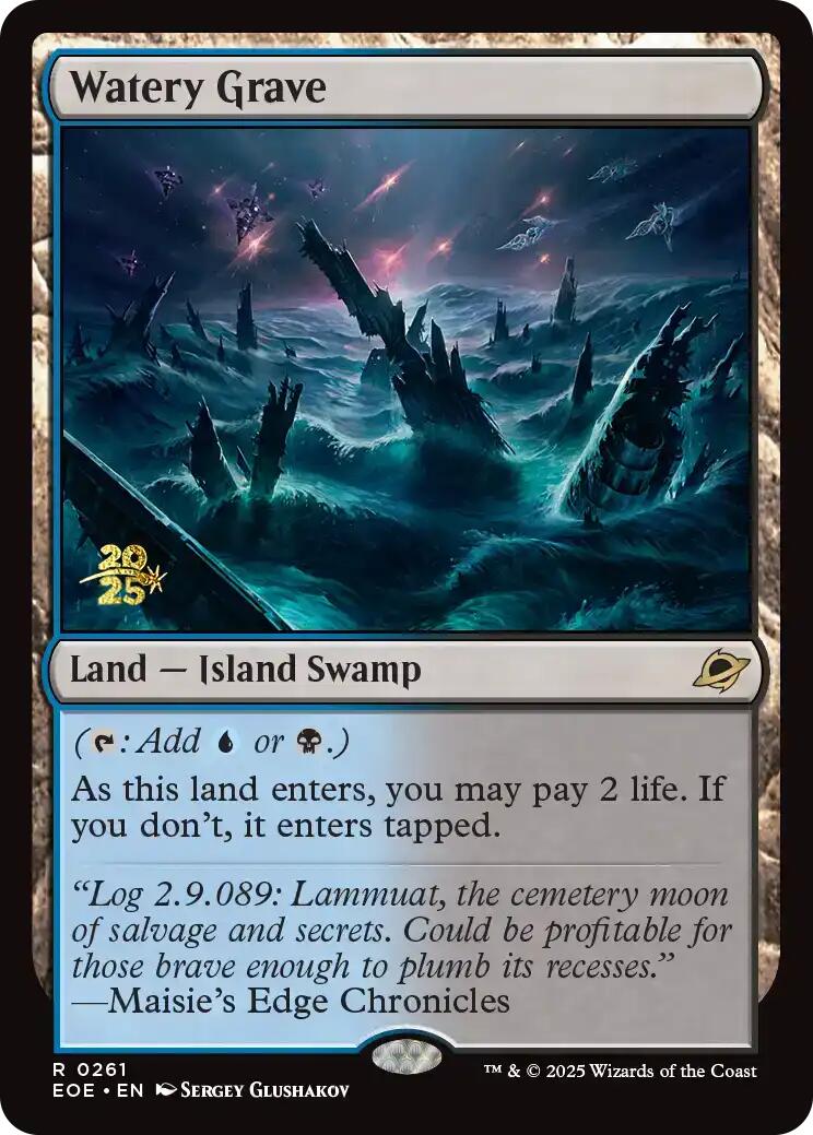 Watery Grave [Edge of Eternities Prerelease Promos] | Eastridge Sports Cards & Games