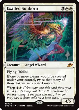 Exalted Sunborn [Edge of Eternities Promo Pack] | Eastridge Sports Cards & Games