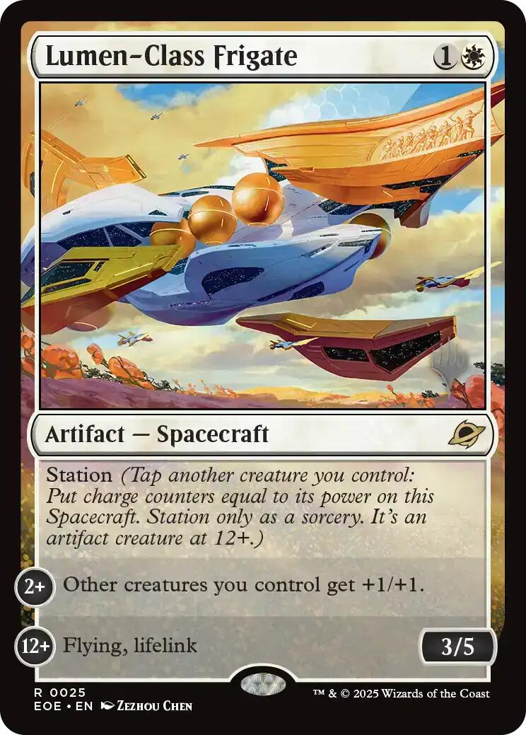 Lumen-Class Frigate [Edge of Eternities Promo Pack] | Eastridge Sports Cards & Games