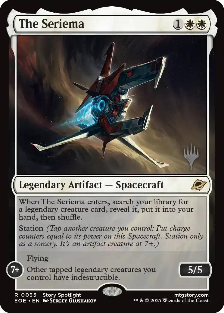 The Seriema [Edge of Eternities Promo Pack] | Eastridge Sports Cards & Games