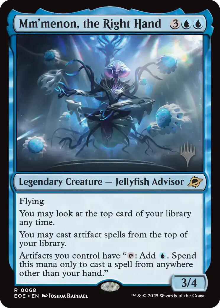 Mm'menon, the Right Hand [Edge of Eternities Promo Pack] | Eastridge Sports Cards & Games