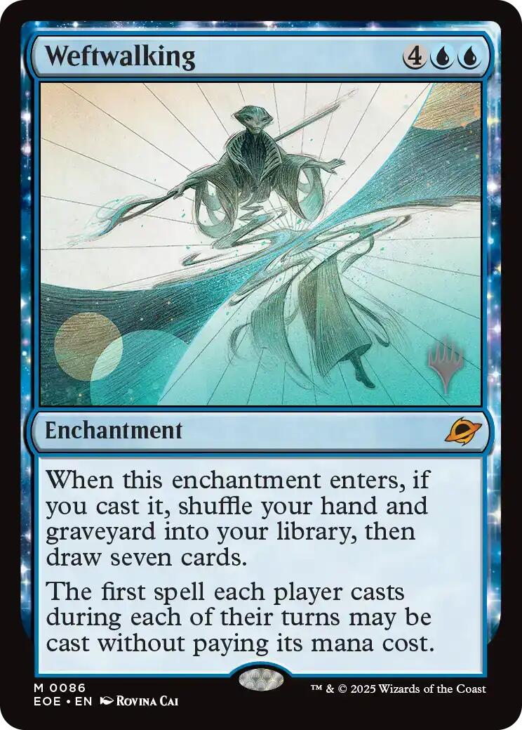 Weftwalking [Edge of Eternities Promo Pack] | Eastridge Sports Cards & Games