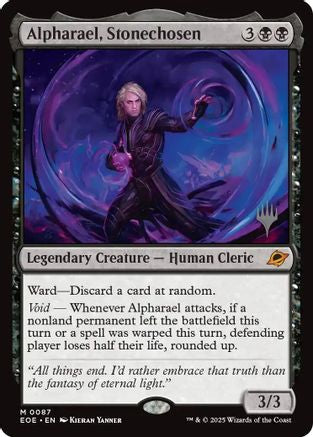 Alpharael, Stonechosen [Edge of Eternities Promo Pack] | Eastridge Sports Cards & Games