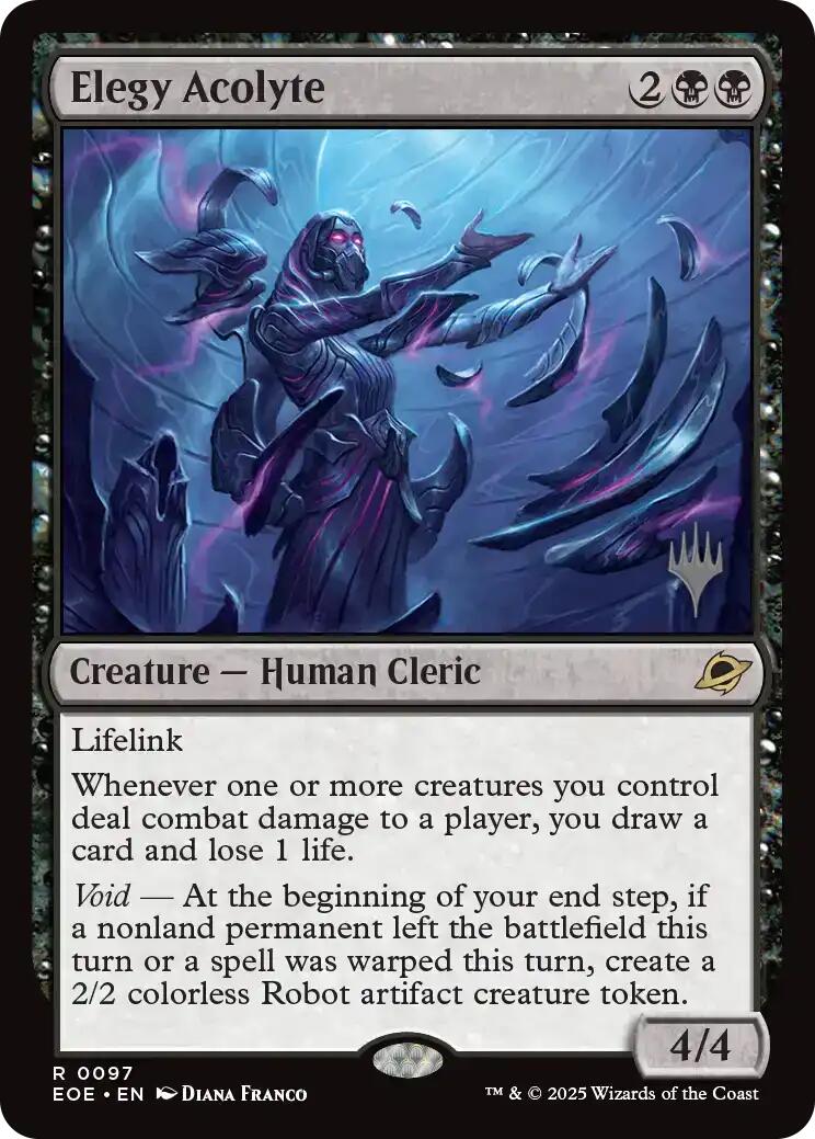 Elegy Acolyte [Edge of Eternities Promo Pack] | Eastridge Sports Cards & Games