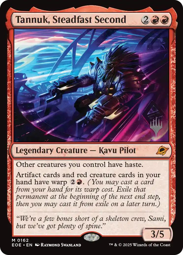 Tannuk, Steadfast Second [Edge of Eternities Promo Pack] | Eastridge Sports Cards & Games