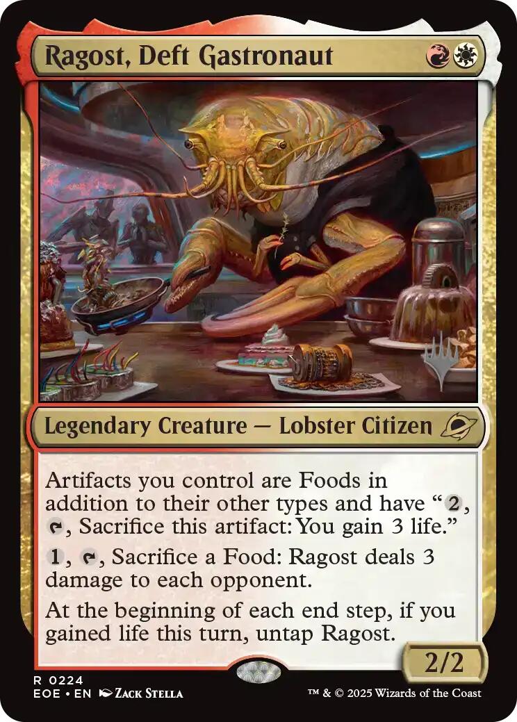 Ragost, Deft Gastronaut [Edge of Eternities Promo Pack] | Eastridge Sports Cards & Games