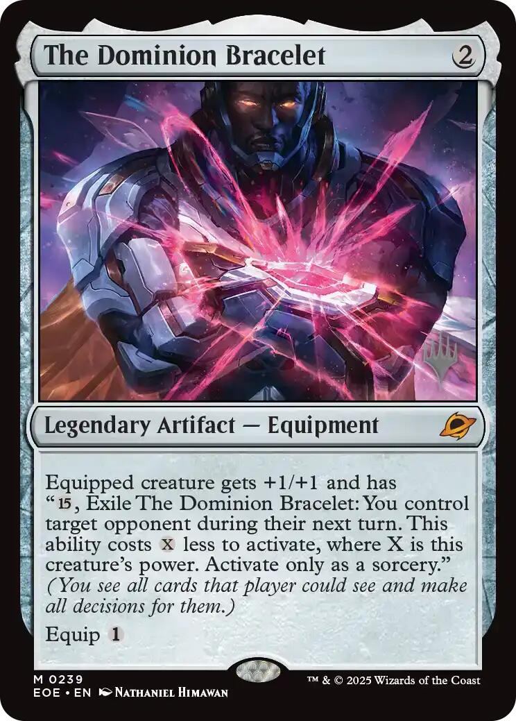 The Dominion Bracelet [Edge of Eternities Promo Pack] | Eastridge Sports Cards & Games