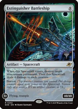 Extinguisher Battleship [Edge of Eternities Promo Pack] | Eastridge Sports Cards & Games