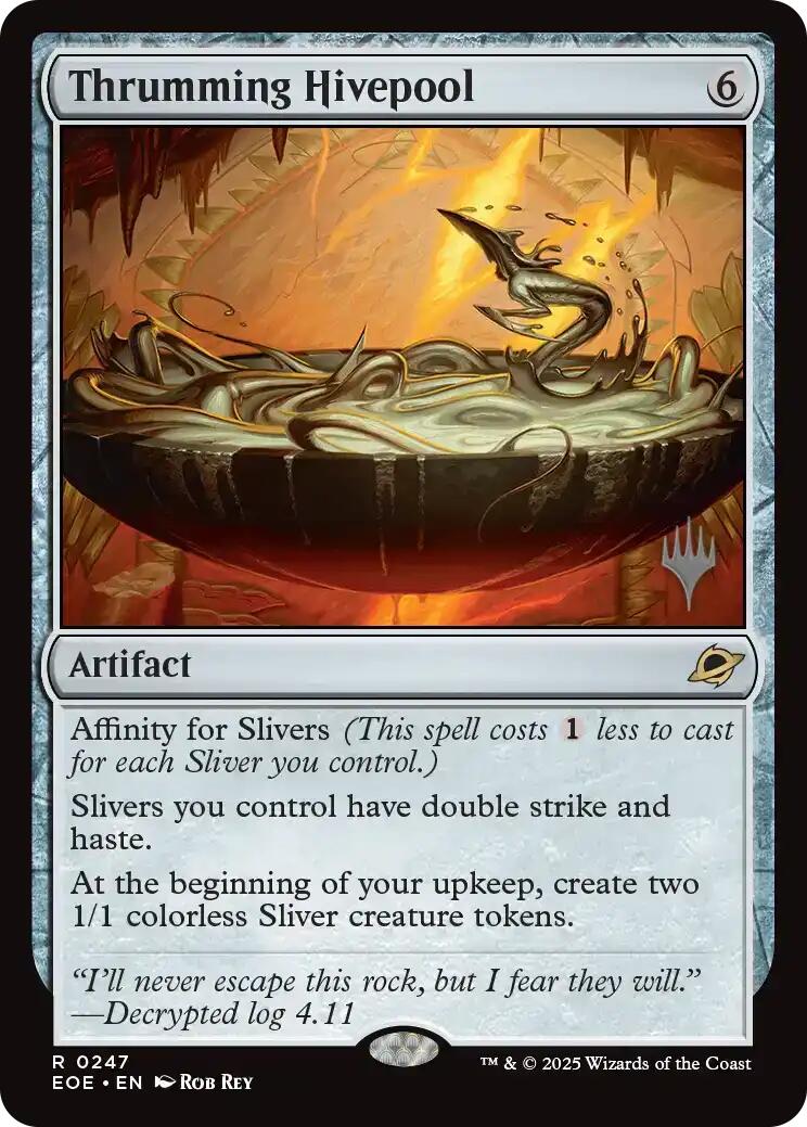Thrumming Hivepool [Edge of Eternities Promo Pack] | Eastridge Sports Cards & Games