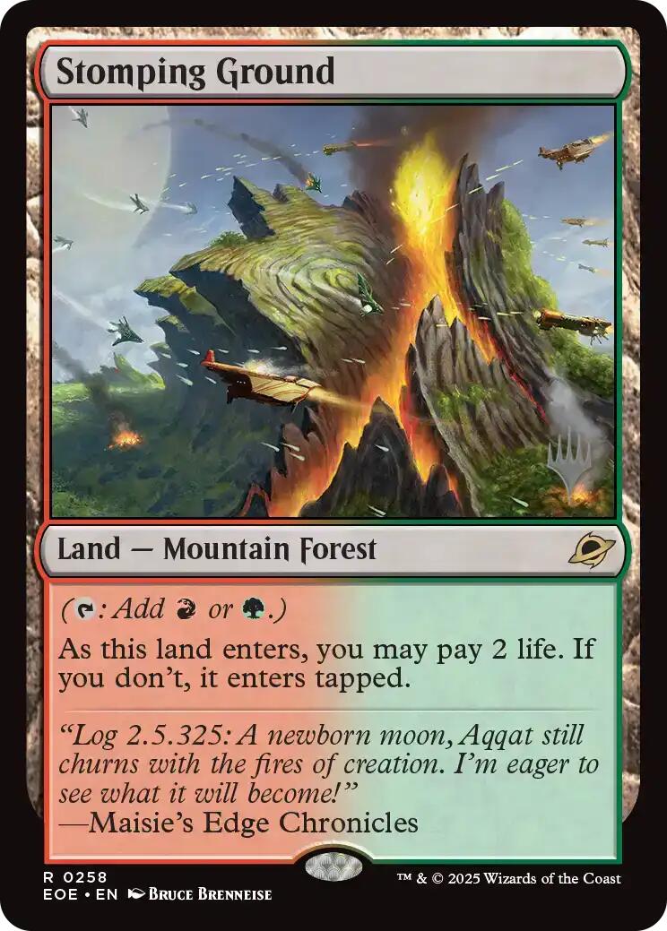 Stomping Ground [Edge of Eternities Promo Pack] | Eastridge Sports Cards & Games