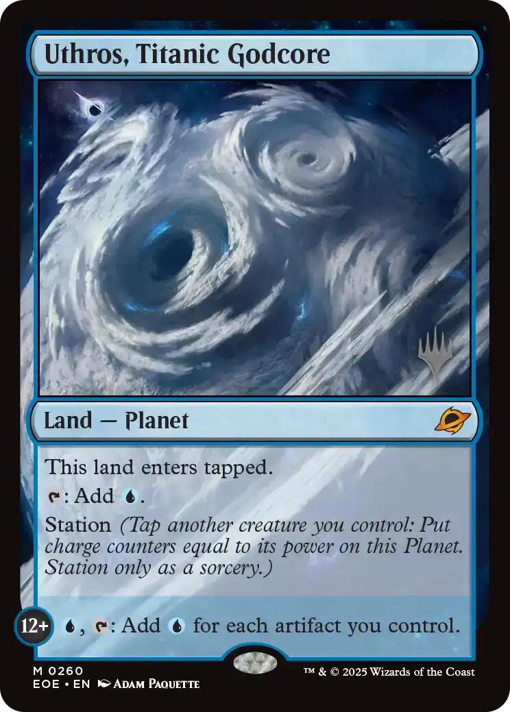Uthros, Titanic Godcore [Edge of Eternities Promo Pack] | Eastridge Sports Cards & Games
